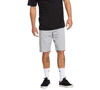 Volcom Frickin-Pantaloncini Chino Short dcontract, Carbone, S Uomo