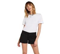 Volcom Frochickie - Pantaloncini da Donna, Donna, Pantalone Corto, B0911800, Nero, 28