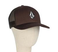 Volcom Full Stone Cheese Mesh Trucker Cap - Raisin Burgundy, 1 Taglia