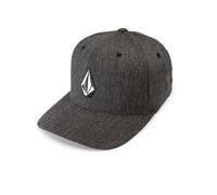 Volcom Full Stone Flexfit Cappello Elasticizzato, Cappellino da Baseball Uomo, Antracite Melange, Large-X-Large