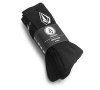 Volcom Men's Full Stone Socks (3 Pk.) Black