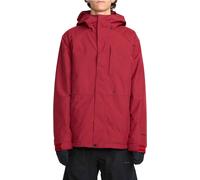 Volcom - Giacca da snowboard da uomo in GORE-TEX ePE - Dua Insulated Gore-Tex Jacket Burnt Red per Uomo - Taglia S - rosso