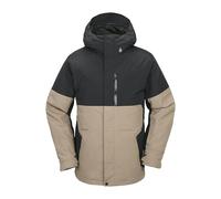 Volcom Giacca da snowboard da uomo L Gore-Tex Relaxed Fit, Marrone castagno, Large