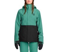 Volcom - Giacca da snowboard impermeabile e isolante - Bolt Insulated Jacket W Spruce Green per Donne in Pelle - Taglia L - Verde
