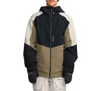 Volcom Brighton Full Zip M - giacca snowboard - uomo XL Black/Green/Beige man Pfas Free,Repreve,Recycled Polyester,Dwr