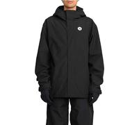 Volcom - Giacca da snowboard impermeabile e traspirante - Buckthreeeighty Jacket Black per Uomo in Pelle - Taglia M - Nero