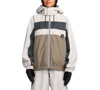 Volcom - Giacca da snowboard impermeabile e traspirante - DLM Jacket Stone in Pelle - Taglia M - Beige