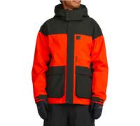 Volcom - Giacca da snowboard impermeabile e traspirante - Kleveland Jacket Orange Shock per Uomo in Pelle - Taglia L - Arancione