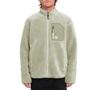 Volcom - Giacca in pile Muzzer Fuzzar Zip Green Tea Uomo - Uomo - Taglia M - Verde