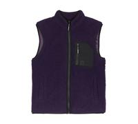 Volcom Gilet 'Muzzer Fuzzar' lilla scuro / nero Uomo Volcom M