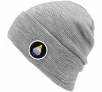 Volcom Hope Berretto Cappello Invernale Damen Knit Maglia Fine Grigio Chiaro