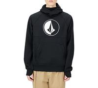 Volcom Hydro Riding Hoodie Felpa con Cappuccio, Nero, M Uomo