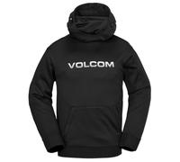 Volcom - Felpa idrofoba con cappuccio - Hydro Riding Hoodie Black per Uomo - Taglia S - Nero
