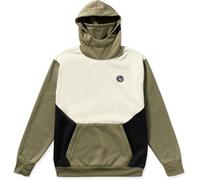 Volcom - Felpa con cappuccio idrorepellente - Hydro Riding Hoodie Military per Uomo - Taglia S - Verde