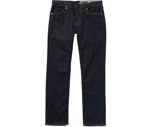 Volcom - Jean confortable - Solver Denim Rinse per Uomo in Cotone - Taglia 33 US - Blu navy