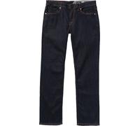 Volcom - Jean confortable - Solver Denim Rinse per Uomo in Cotone - Taglia 34 US - Blu navy