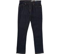 Volcom - Jean confortable - Vorta Denim Rinse per Uomo in Cotone - Taglia 32 US - Blu navy