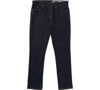 Volcom - Jean confortable - Vorta Denim Rinse per Uomo in Cotone - Taglia 33 US - Blu navy
