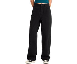 Volcom - Jean décontracté en coton - Weellow II Denim W Black per Donne in Cotone - Taglia 26 US - Nero