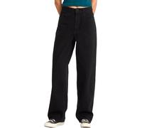 Volcom - Jean décontracté en coton - Weellow II Denim W Black per Donne in Cotone - Taglia 28 US - Nero