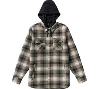 VOLCOM Kenson Ins Flannel - Uomo - Nero / Grigio / Verde - Taglia L- modello 2026