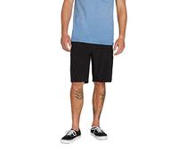 Volcom Kerosene Hybrid Short Pantaloncini Casual, Nero, W34 Uomo