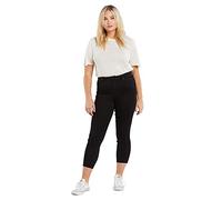 Volcom Liberator High Rise - Pantaloni da Donna, Donna, Pantaloni, B1932001, Nero (Premium Wash Black), 30/27