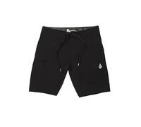 Volcom MOD Tech-Pantaloncini da Bagno 50,8 cm Costume a Boxer, Nero-Nuovo, 46 Uomo