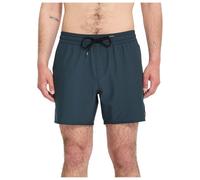 Volcom Lido Solid 16´´ Swimming Shorts Blu L Uomo