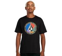 Volcom Maglietta a Maniche Corte da Uomo Crisp Stone, Nera, M