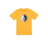 Volcom Maglietta a Maniche Corte da Uomo Mega Circle, Oro Antico., M
