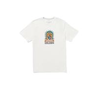 Volcom Maglietta a maniche corte da uomo Sacred Stone, bianco sporco, L