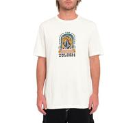 Volcom Maglietta a maniche corte da uomo Sacred Stone, bianco sporco, M
