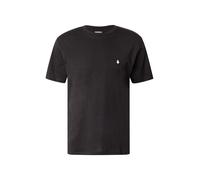 Volcom - T-shirt in Cotone - Stone Blanks BSC SS Tee Black per Uomo in Cotone - Taglia S - Nero