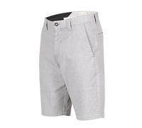 Volcom Men's Stretch Modern Fit 21" Chino Short, Grey, 30