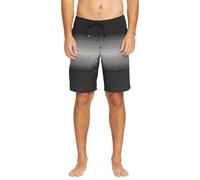 Volcom MOD Tech 20" Boardshort Swim Trunk Costume a Boxer, Strisce Nere, 32 Uomo