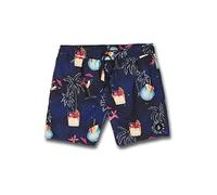 Volcom Novelty Trunk 17 Costume a Slip, Blueprint, M Uomo