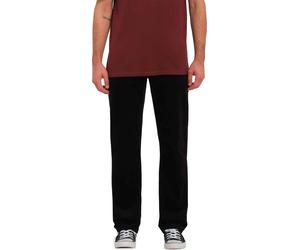 Volcom - Pantalon en velours côtelé - Solver 5 Pocket Cord Black per Uomo - Taglia 32 US - Nero