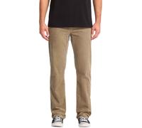Volcom - Pantalon en velours côtelé - Solver 5 Pocket Cord Brindle per Uomo - Taglia 32 US - Nero