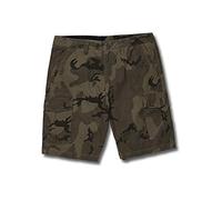 Volcom Pantaloncini Cargo da Uomo Miter Ll Cargo