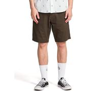 Volcom Pantaloncini chino da uomo Road Trip Stretch Twill 50,8 cm, Carbone, 50 IT