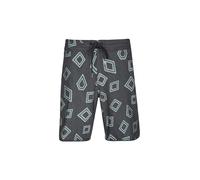 VOLCOM Pantaloncini da spiaggia da uomo Contact Scallop Stoney 19 nero | 32