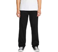 Volcom - Pantaloni chino da Uomo - Frickin Modern Stret Black per Uomo in Cotone - Taglia 32 - Nero