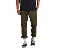 Volcom Pantaloni Chino V Monty Uomo Casual, Militare, 46