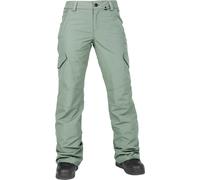 Volcom - Pantaloni da snow foderati - Bridger Insulated Pant Lichen Green per Donne - Taglia S - Verde