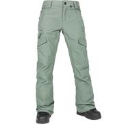 Volcom - Pantaloni impermeabili - Aston Gore-Tex Pant Lichen Green per Donne in Pelle - Taglia M - Verde