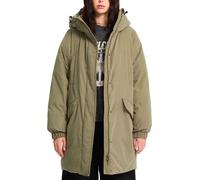 Volcom - Parka foderato da donna - Sleepi Puff Up Parka W Wintermoss per Donne in Pelle - Taglia L - Verde