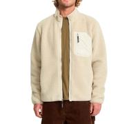 Volcom - Pile con zip da uomo - Muzzer Fuzzar Zip Stone per Uomo in Silicone - Taglia L - Beige