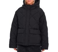 Volcom - Piumino impermeabile con cappuccio - Out Of Boxy Puff W Black per Donne in Nylon - Taglia M - Nero