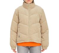 Volcom - Piumino spesso - Cord'N Puff Khaki per Donne in Cotone - Taglia M - Beige